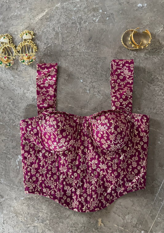 Jamun Corset Top