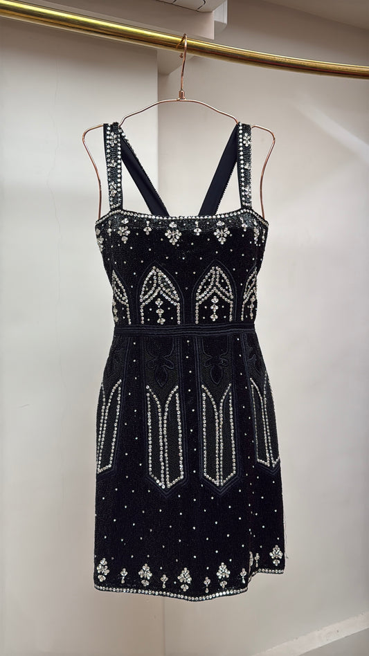 Empress Nightfall Beaded Dress