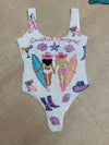 Coastal Cowgirl Surf Beaded Swimwear
