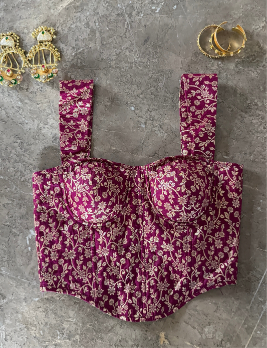 Jamun Corset Top