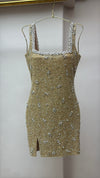 Billionaire Barbie Beaded Dress