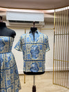 Indigo Mosaic Couple Outfit🧿