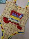Sardine Butter Yellow beaded Swimwear
