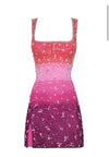 Ombre bubblegum dress