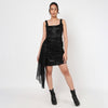 Midnight Sparkle Rhinestone Dress