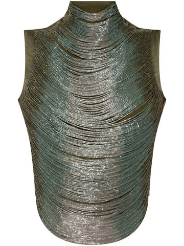 Olive Nocturne Top & skirt