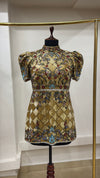 The Golden Hour Beaded Dress