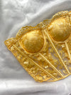 Penelope yellow lacey corset