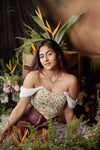Mimosa corset top