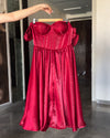 Red Gudiya Long Dress