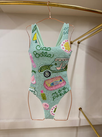 Ciao Bella Beaded Swimwear