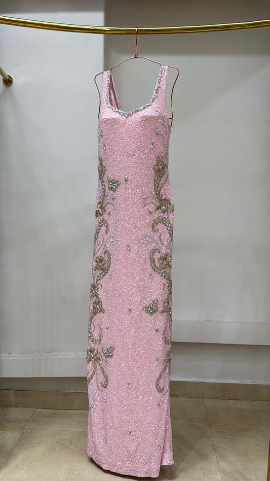 Enchanted Bloom Crystal Gown