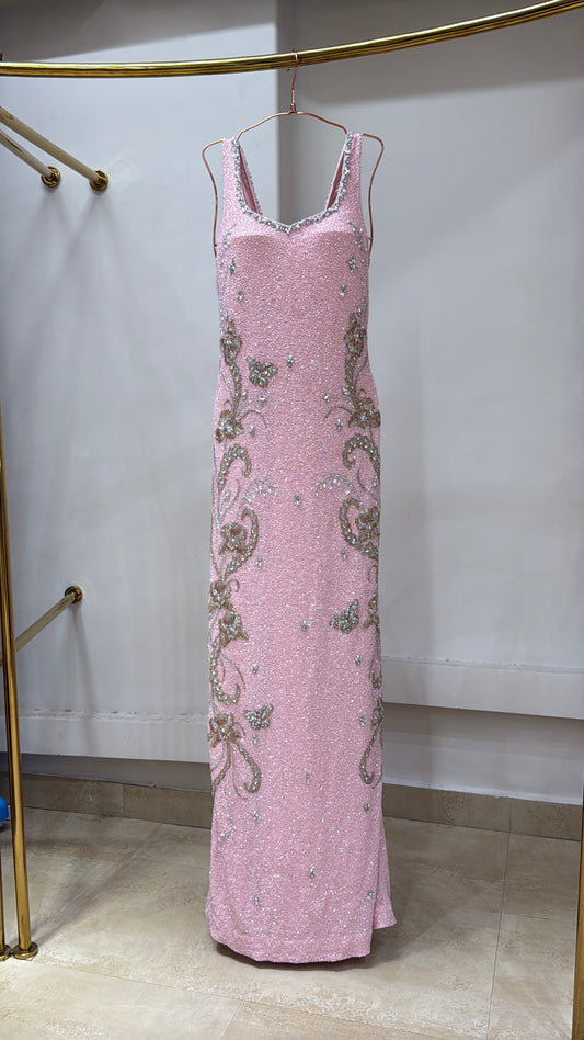 Enchanted Bloom Crystal Gown