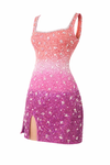 Ombre bubblegum dress