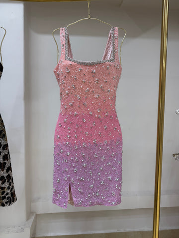 Babyboo pink Ombre Dress