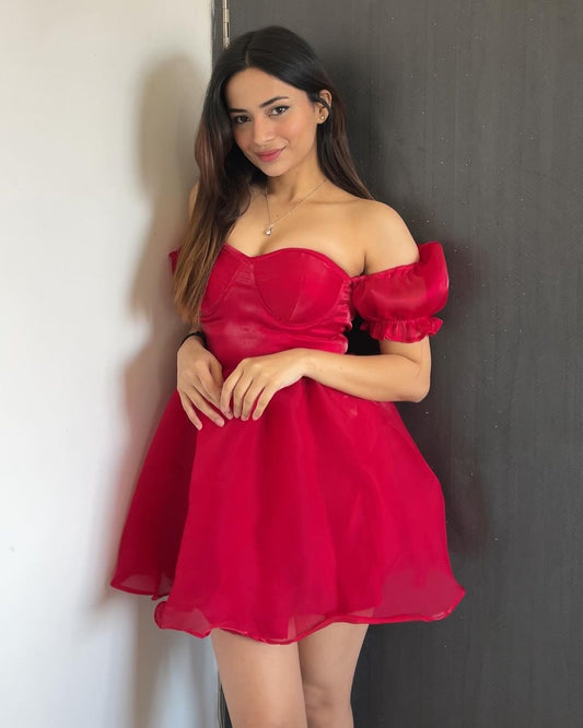 Red Gudiya Dress