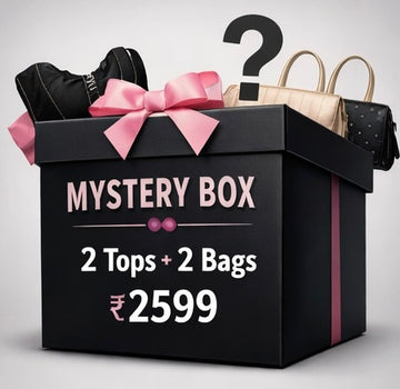 Mystery box 2 corsets/tops and 2 bags