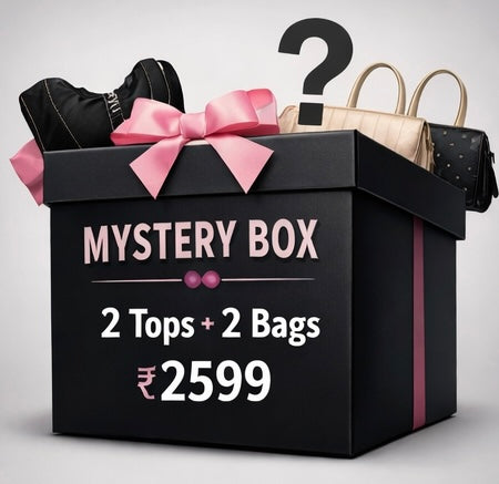 Mystery box 2 corsets/tops and 2 bags