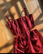 Mirchi Red corset top