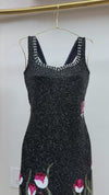 Tulip Embellished Mini Dress