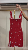 Cherry Drip 🍒 Beaded Dress