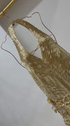 Gold Gatsby Halter Neck Dress