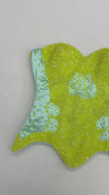 Lime Mirage Corset Top & Skirt