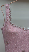 Rose Beaded Long Dress
