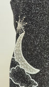 Celestial Noir Beaded Dress