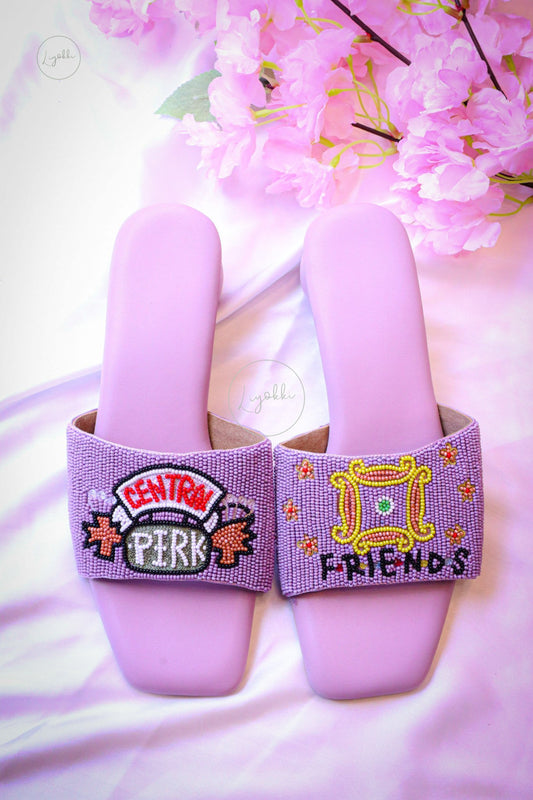 FRIENDS block heels