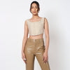 Puffer Corset Top