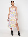 Printed Floral maxi dress