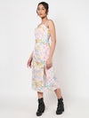 Printed Floral maxi dress