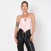 Cotton Candy Corset Top