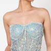 Embellished Corset Greeny