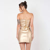 Princess Leia Corset and Skirt Faux Leather Coord Set
