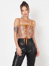 Pasley Print Adriana Corset Top