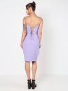 Pastel Buttercup Purple Corset Dress
